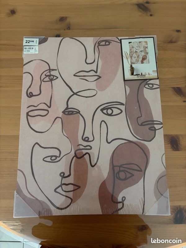 Toile « visage » (image 1)