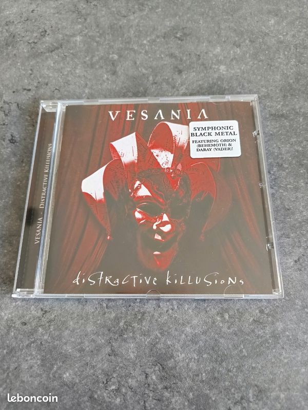 Cd album vesania distractive killusions (image 1)