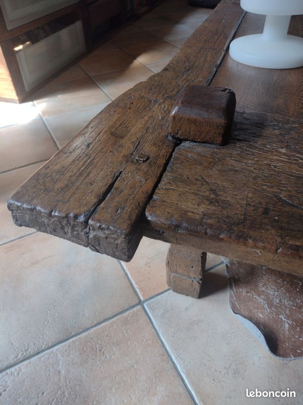 Grande table basse ancienne Indonésienne (image 14)