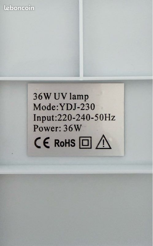 Lampe UV 36W MEANAIL UNIC / Plastimea PRO+ (image 6)