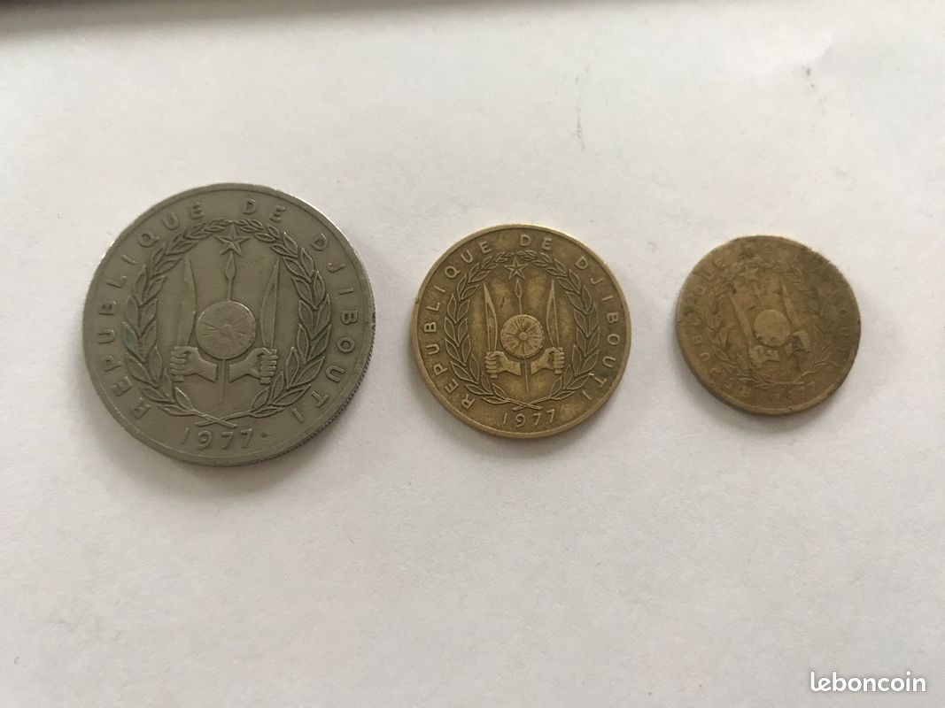 3 monnaies de Djibouti (image 2)