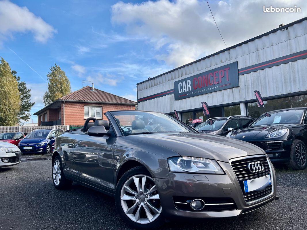 Audi a3 cabriolet 1.2i 105 ch / boite 6 v full options / ct ok et garantie (image 2)