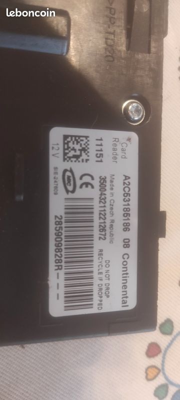 Lecteur de carte Renault (image 2)