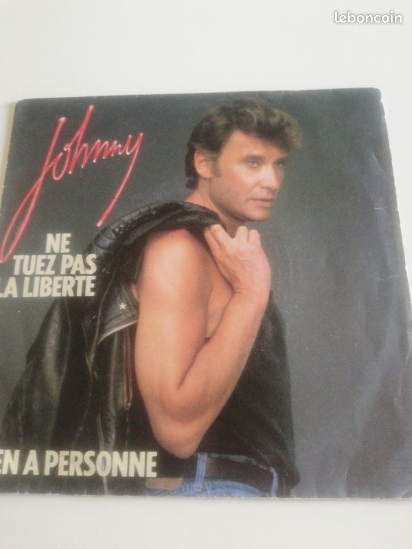 Johnny Hallyday - Ne tuez pas la liberté (Vinyle 45t) (image 1)
