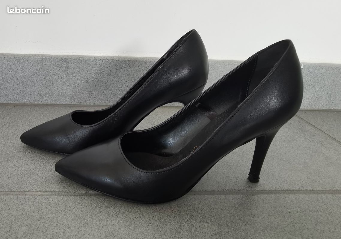 Escarpin noir taille 39 (image 2)