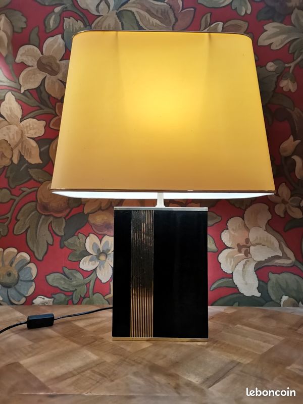 Vintage - Lampe à poser Deschuytener – Hollywood Regency (image 9)