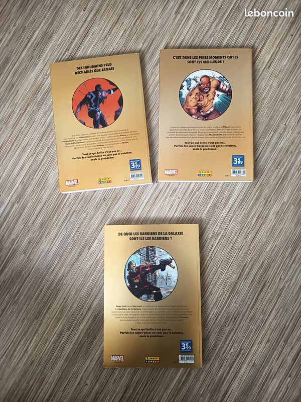 3 livres Marvel comme neuf (image 2)