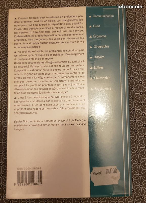 Livre "Le nouvel espace français" (image 2)