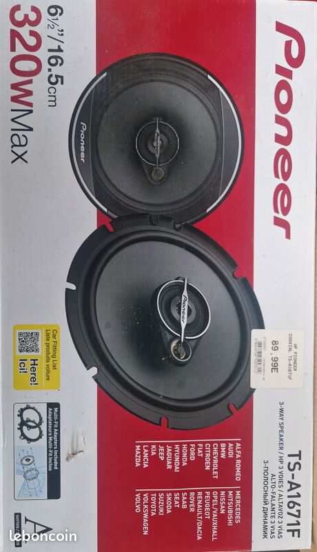 Pioneer VM-50, Enceinte de Monitoring, Unité - Occasion