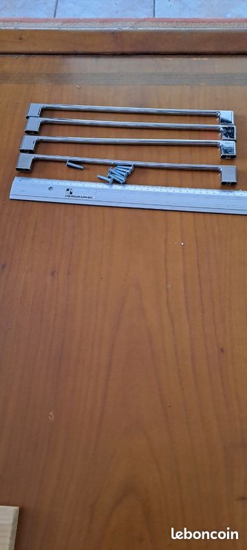 Poignées meubles cuisine ou sdb antrax 320mm (image 1)