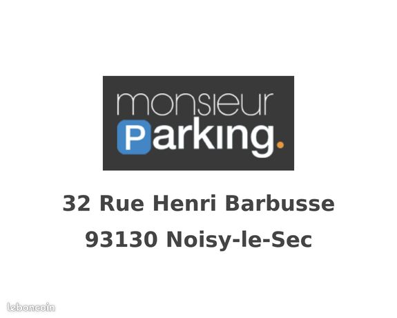 Parking/box Noisy-le-Sec