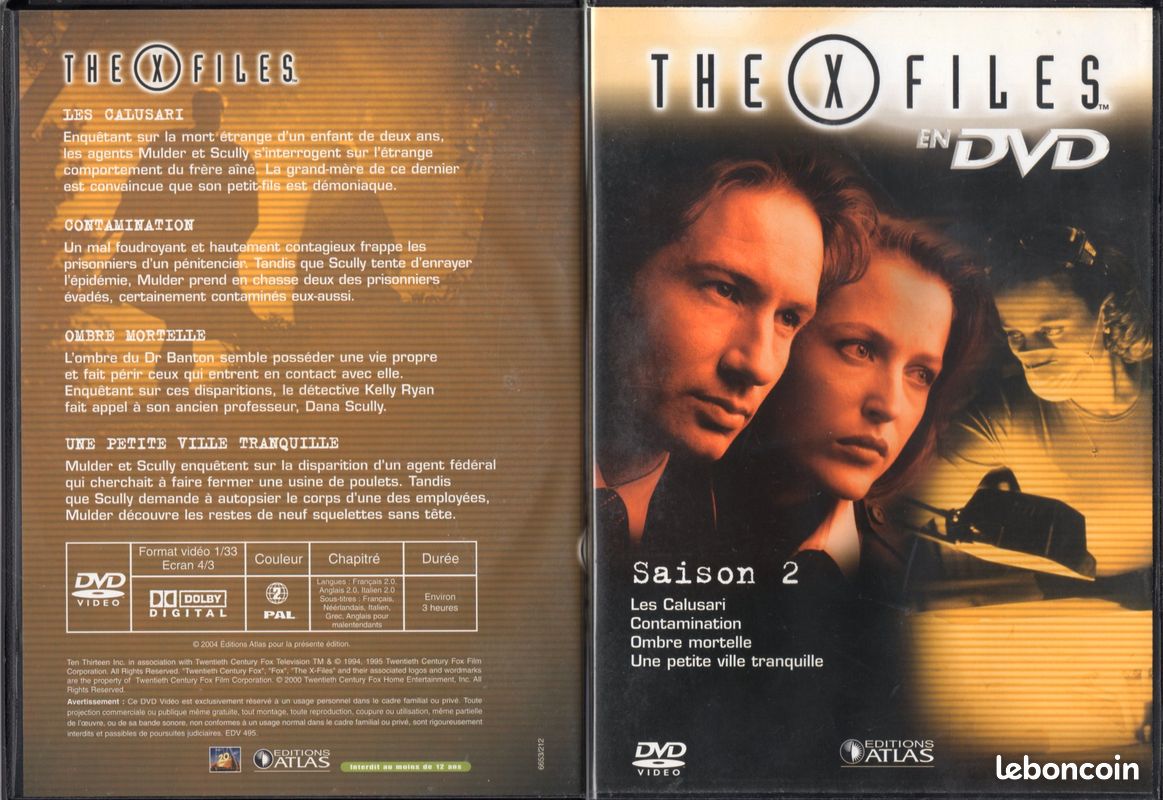 The X Files saison 2 Vol 12 - DVD - Films