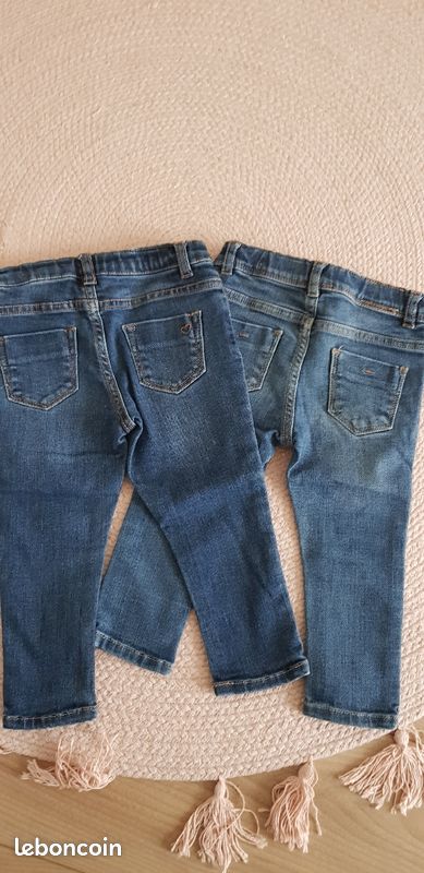 2 jeans Zara 12/18mois (image 3)