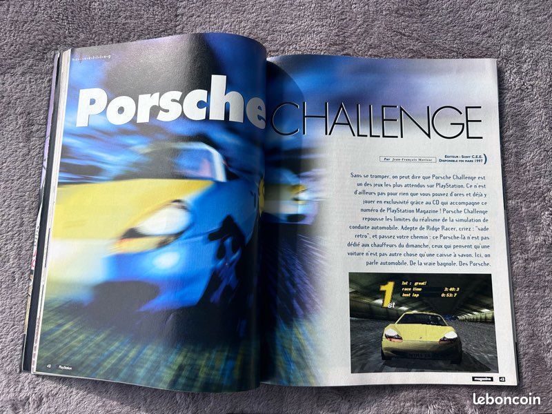 PLAYSTATION MAGAZINE N°8 – Porsche Challenge, V Rally, La Cité Des Enfants Perdus