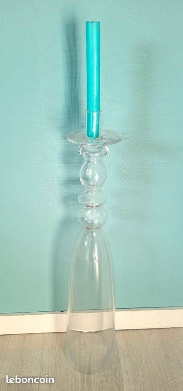 Grand BOUGEOIR verre modernes (image 3)