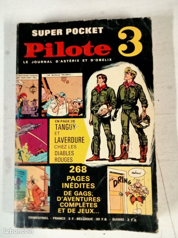Avis aux collectionneurs avisés : Magazine Pilote Super Pocket - Collection