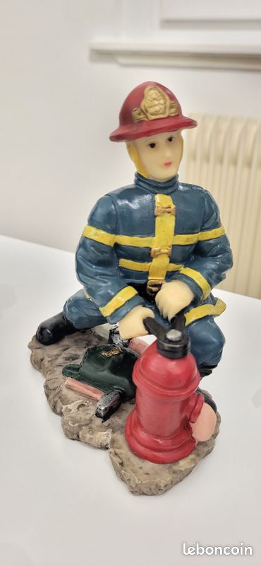 Lot De 6 Figurines Résine Sapeurs-Pompiers – NEM N°217 – 7,5 Cm – Neuf Sous Blister