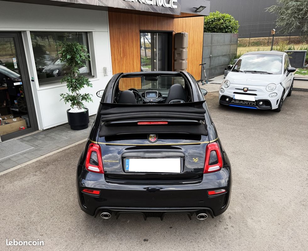 Abarth 500C 1.4 TURBO T-JET 165 CH 595 SCORPIONEORO*1ER MAIN*EDITION 2000 EXEMPLAIRES (image 15)