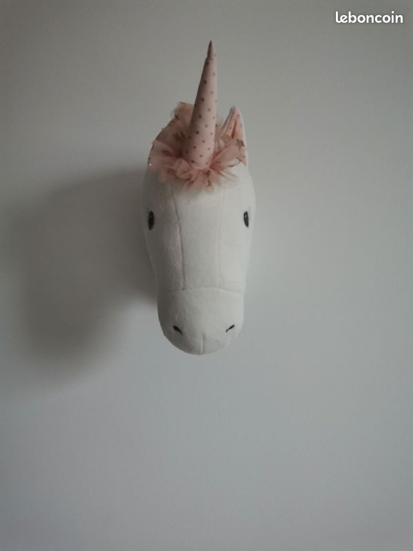 Trophee licorne mural état neuf (image 1)