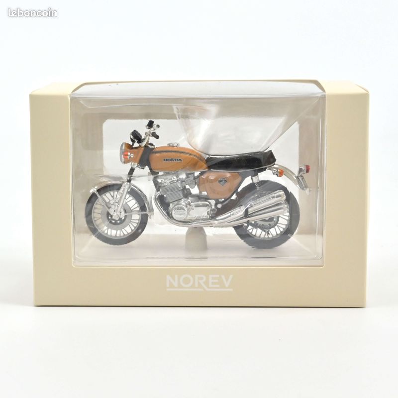 Moto Miniature Solido 1/18 - Honda CB750 Four 1969 Jaune, Collectionneur, Neuve En Boîte