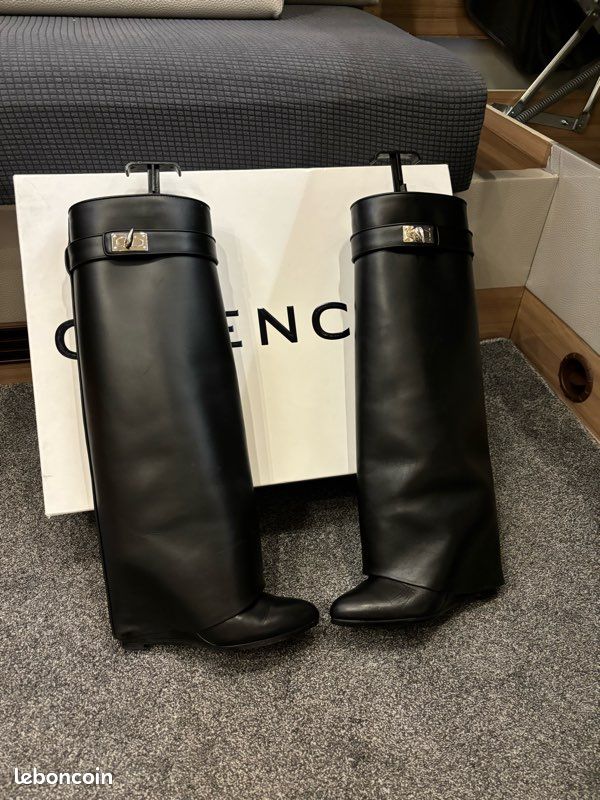 Lock Boots Boots Givenchy Femme Brand Design Shark Lock Women