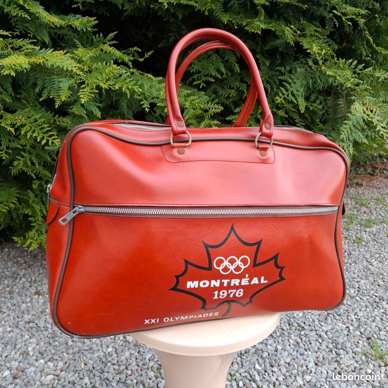 Olympiques Montréal 1976 sac de sport vintage