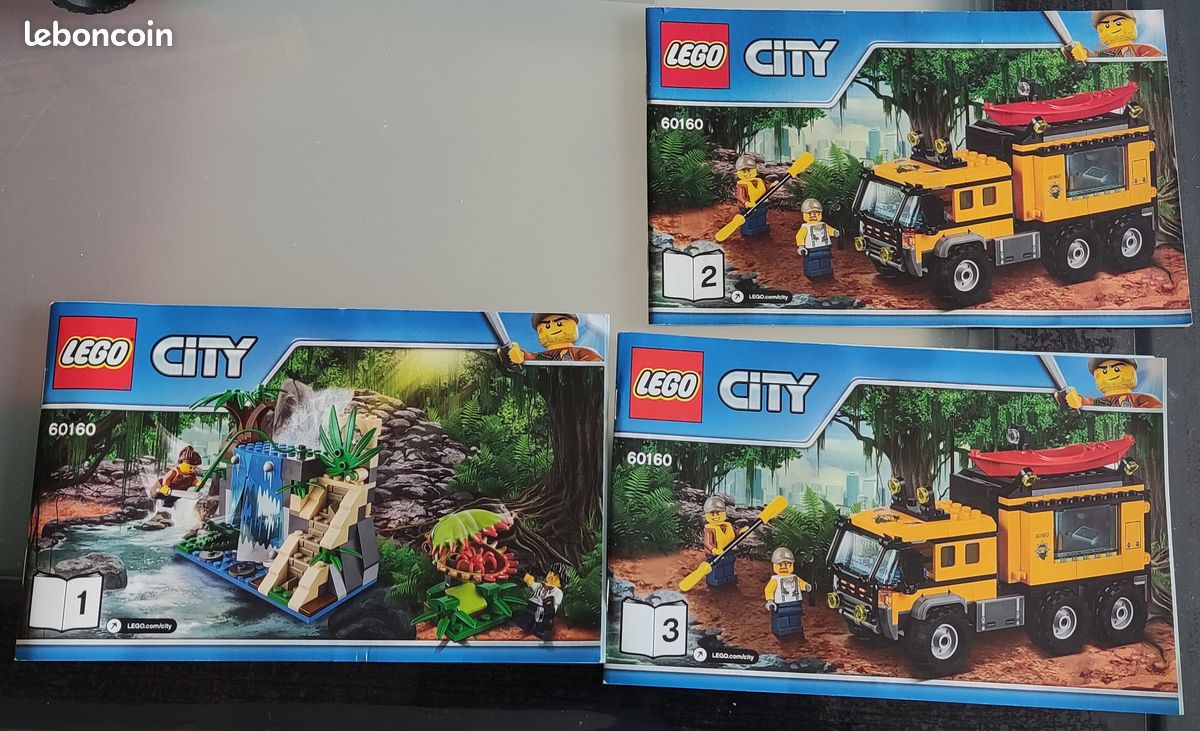 Lego City Jungle Mobile Lab 60160 Jeux Jouets