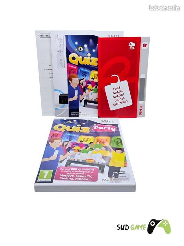 Nintendo Wii Quiz Party Jeux vidéo