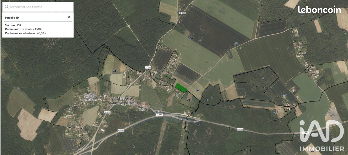 Terrain 4890 m² · à Louzouer · 4 890 m² · 75 000 €
