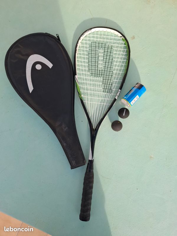Raquettes De Squash HIRE Et QR Executive – Occasion Avec étui, Bon état Général