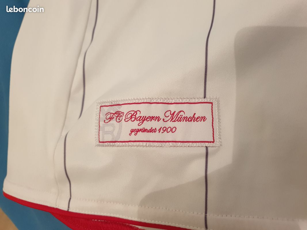 Maillot Domicile Bayern Munich 2009-2010 – Adidas – Taille L – Homme – Rouge