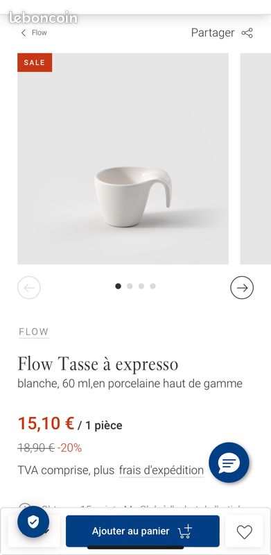 Tasse à expresso Villeroy et Boch (image 4)