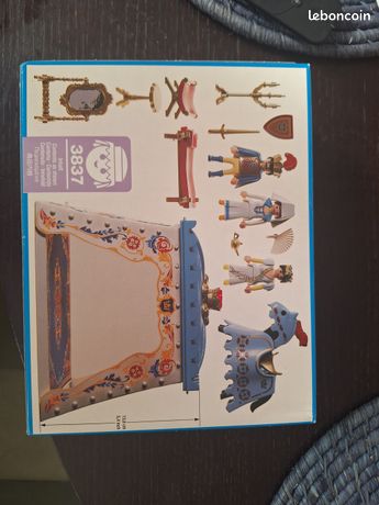 PLAYMOBIL FIGURINES Famille Royale Reine Prince Roi EUR 10,00 - FR