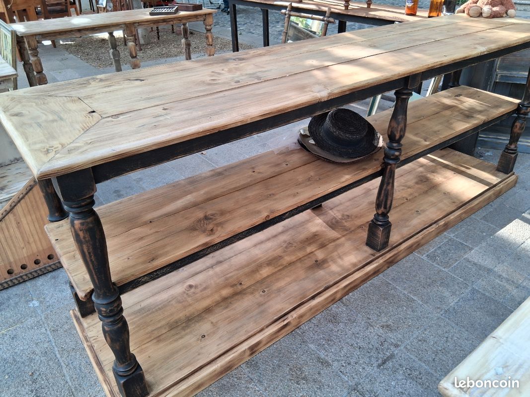 Meuble de métier table de drapier (image 1)