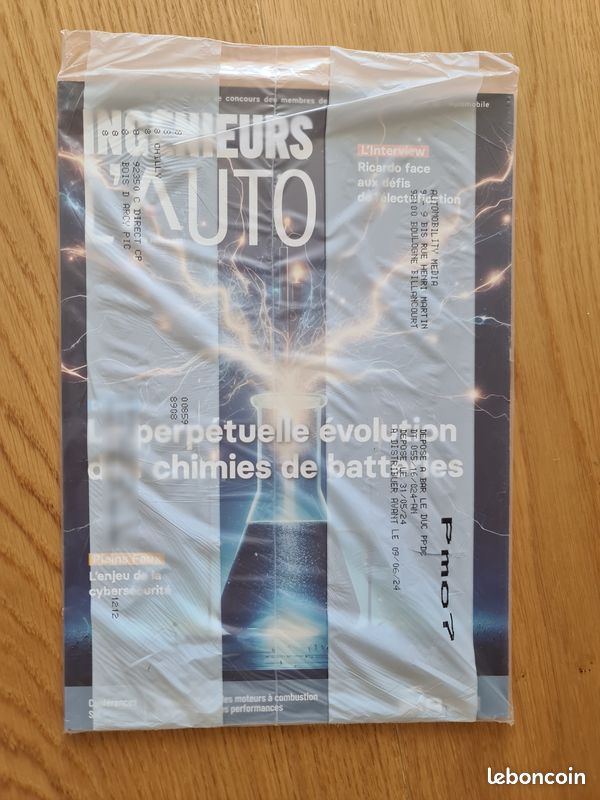 Magazine Ingénieurs de l'auto n°889 - Mai/Juin 2024 (image 1)