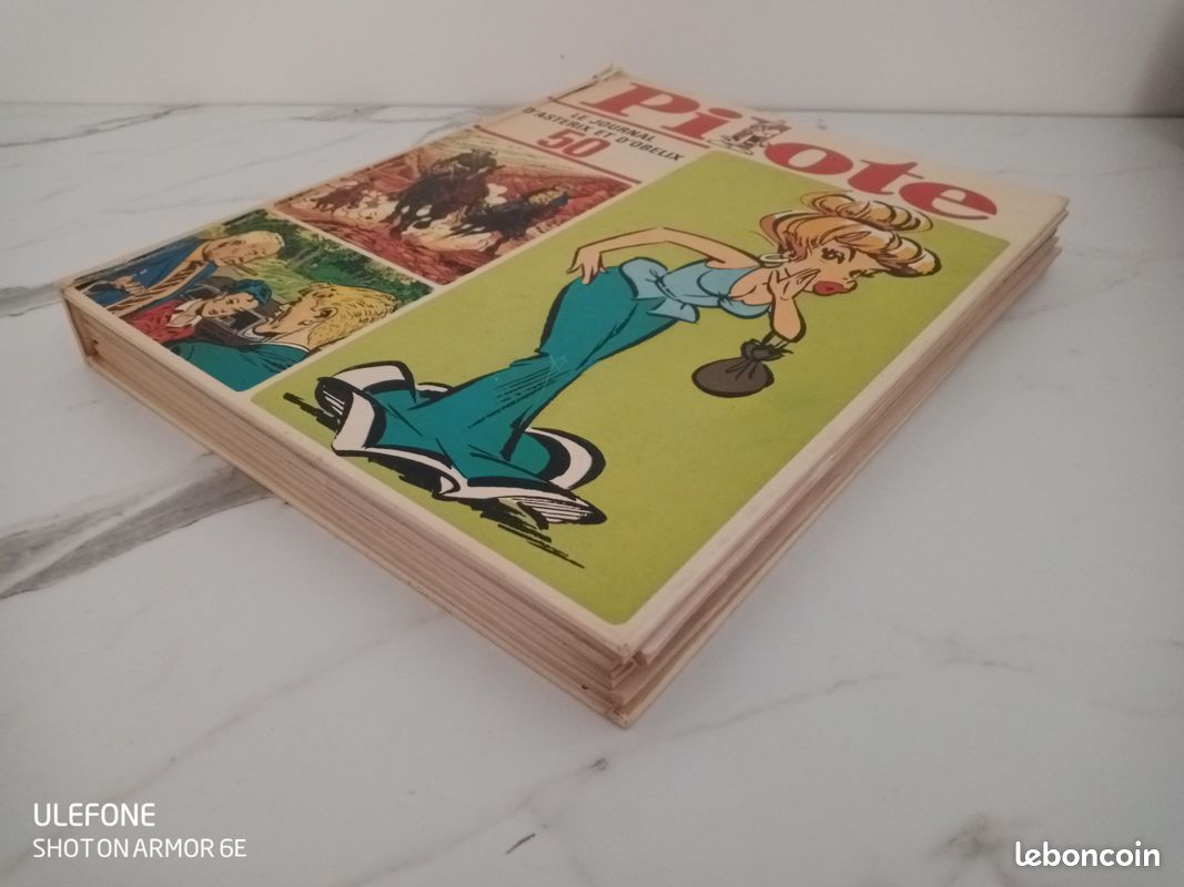 Recueil du journal pilote + album spirou (image 7)