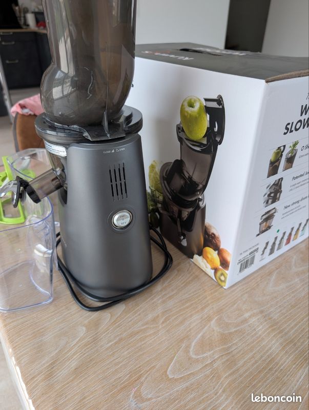 Kit Sorbets Et Smoothies Kuvings Pour D9900/EVO820 - Tamis Gros Trous Et Bol Homogénéisation Gris