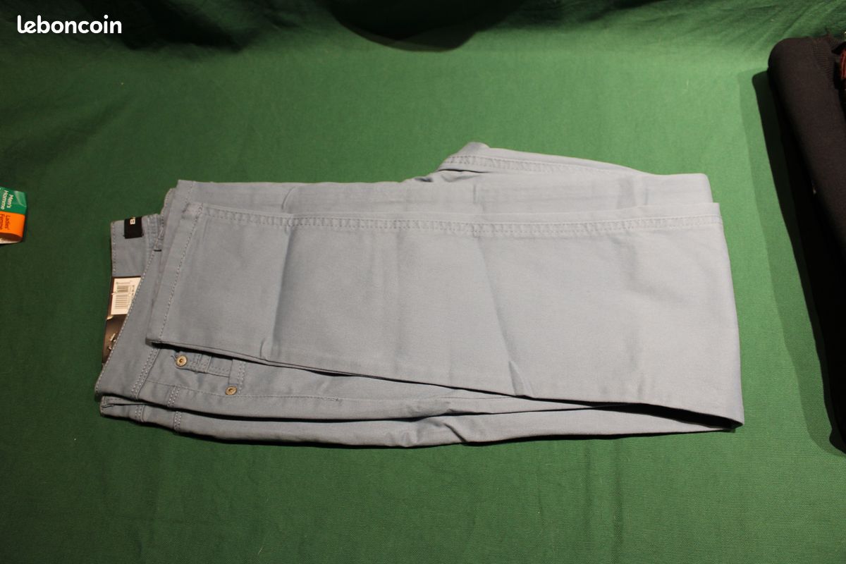 Pantalon Bandolino Sarabelle Skinny Ankle bleu pâle - Neuf - 34 (image 4)