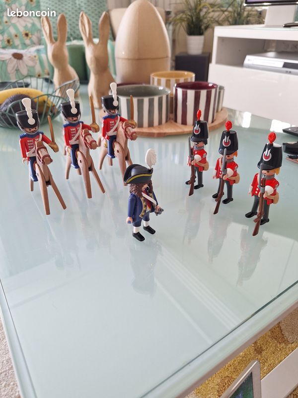 Figurine Playmobil Soldat Empire Buste Imprimé N6 - Occasion