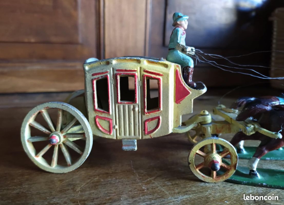Diligence du far-west en aluminium QUIRALU - Collection