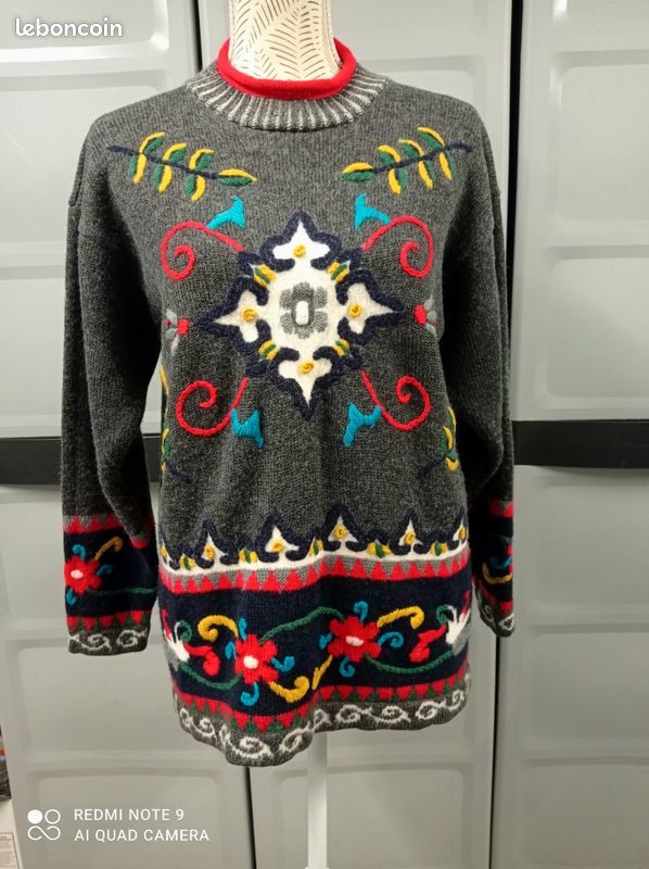 Pull en laine - René Derhy - M (image 8)