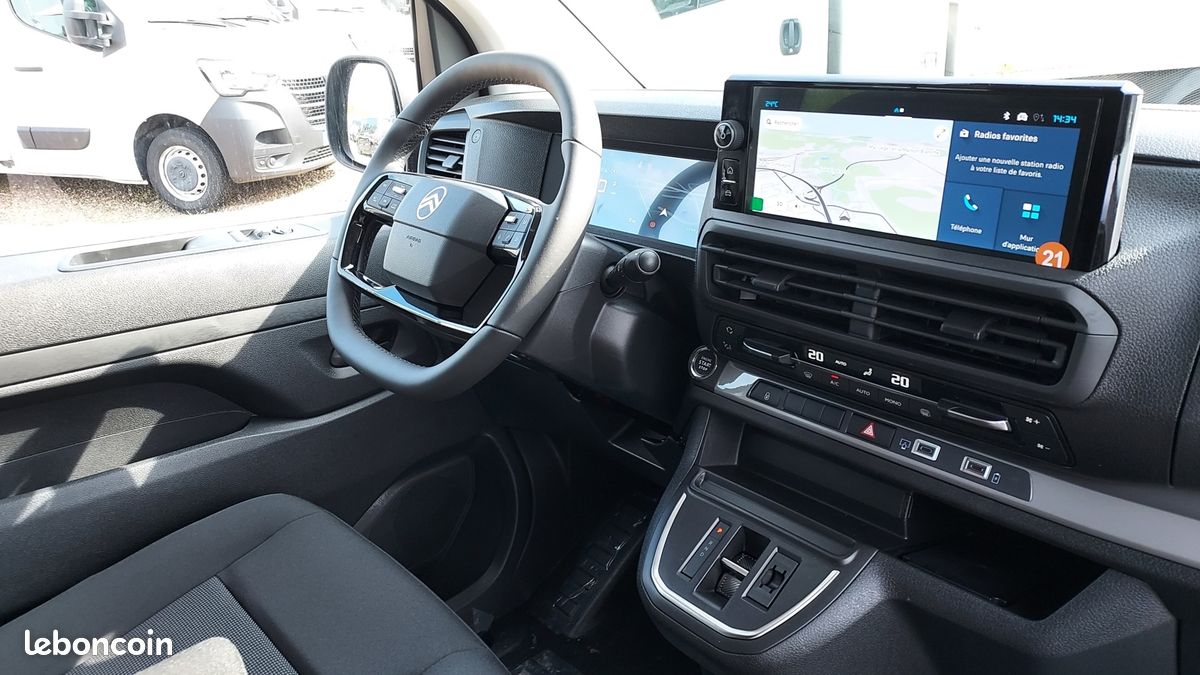 Citroen JUMPY FG BVA 5 PLACES NOIR XL 2.0 BLUEHDI 180CH S&S CABINE APPROFONDIE FIXE PACK PREMIUM CON (image 3)
