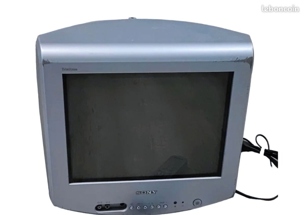 Sony Trinitron KV-14LM1B TV Crt Cathodique 14 pouces Retrogaming (image 1)