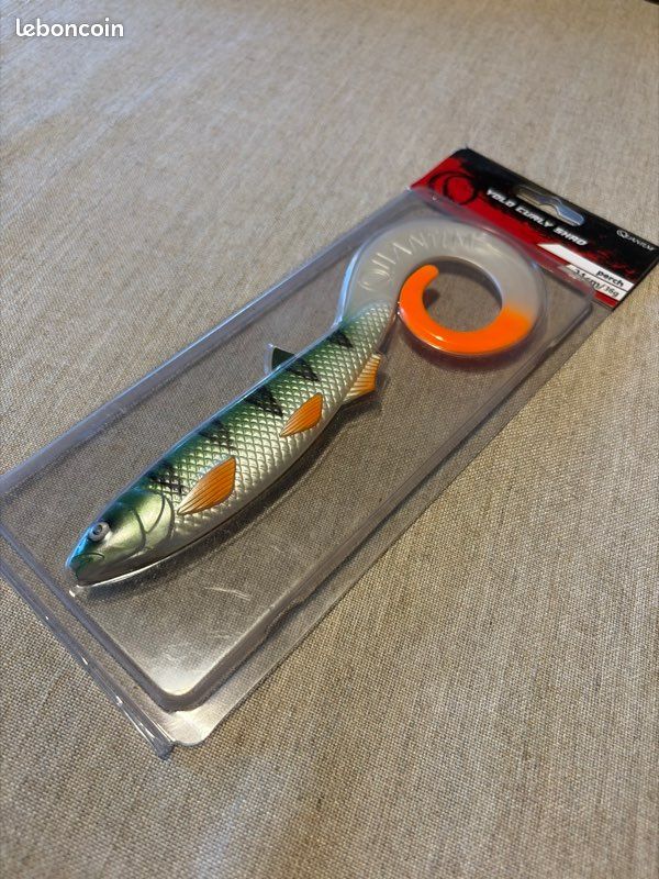 Leurre souple rapala crushcity curl 4 - 11.6cm - par 6