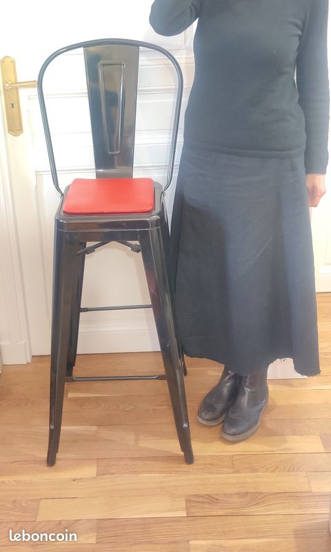 Chaise haute style Tolix (image 2)
