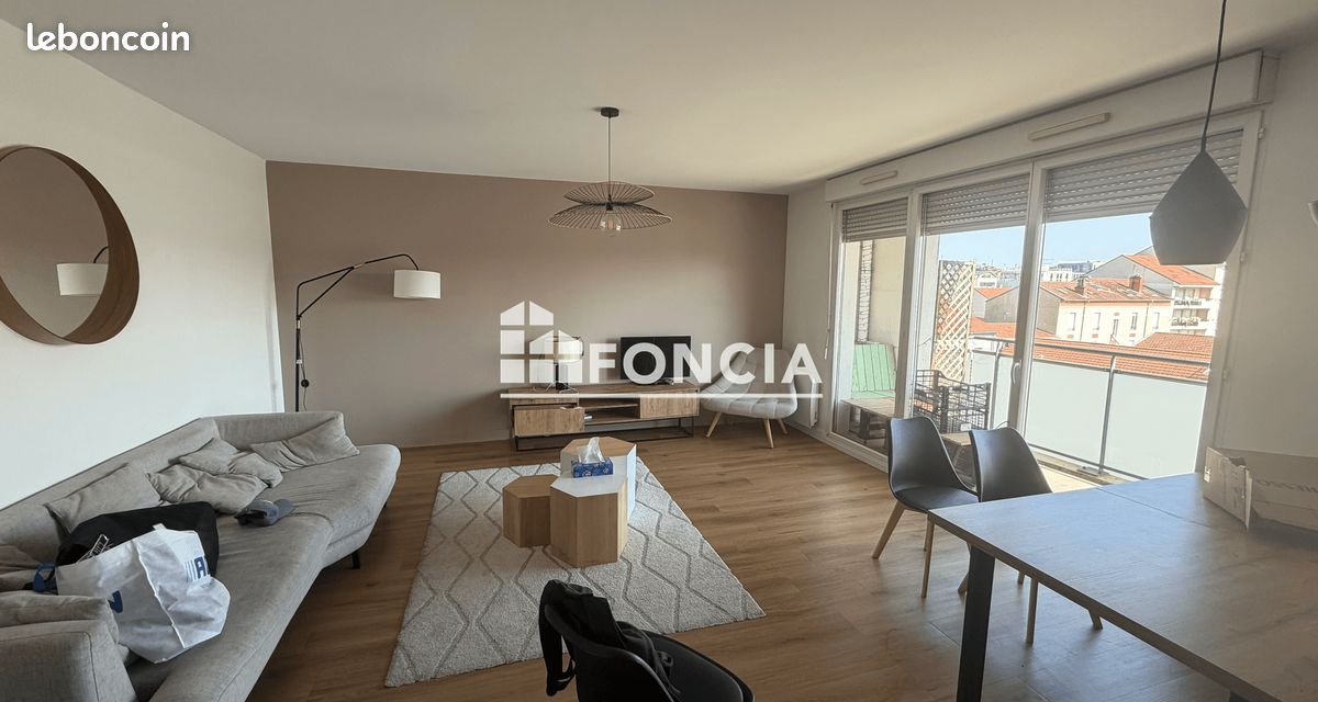 Appartement 3 pièces 66 m² · à Villeurbanne · 66 m² · 1 273 €/mois