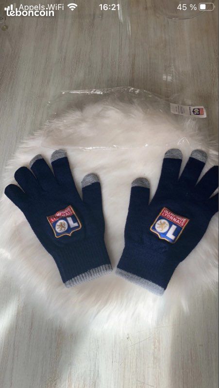 Lot de 3 paires de gants Tactiles OL (image 2)