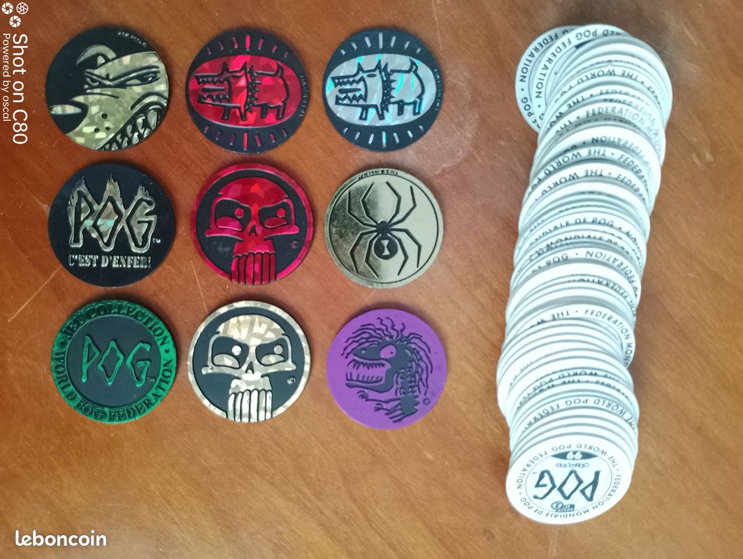 Lot De 11 POGs Série 1 Avimage 1994 - Collection Vintage, Occasion