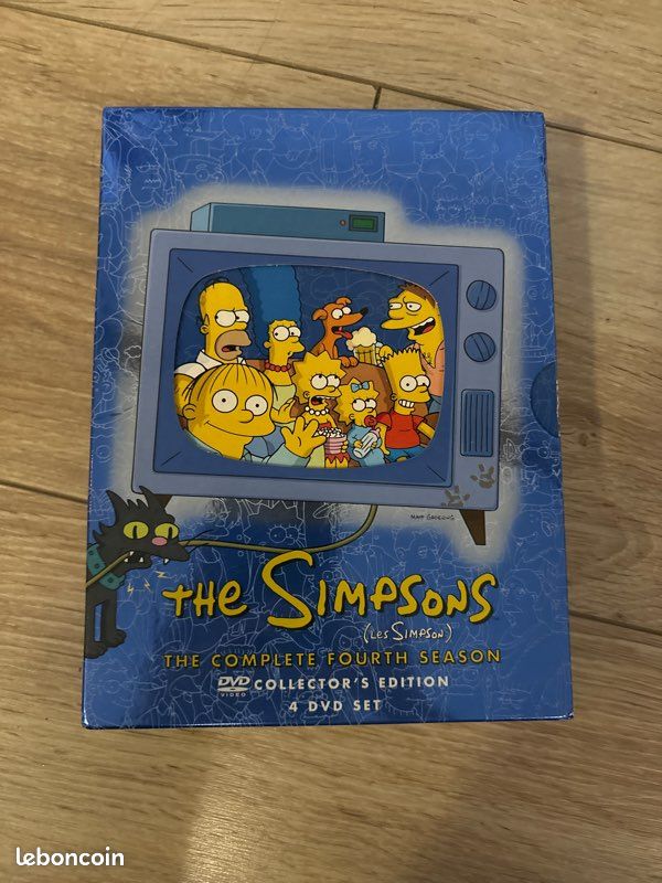 DVD the simpson set de 4 dvd (image 1)