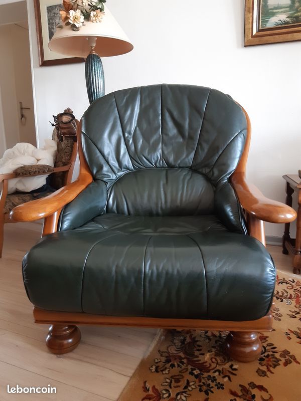 Fauteuils cuir (image 1)
